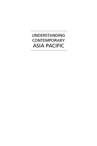 Understanding Contemporary Asia Pacific