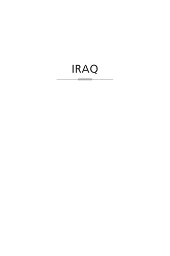 Iraq: Preventing a New Generation of Conflict