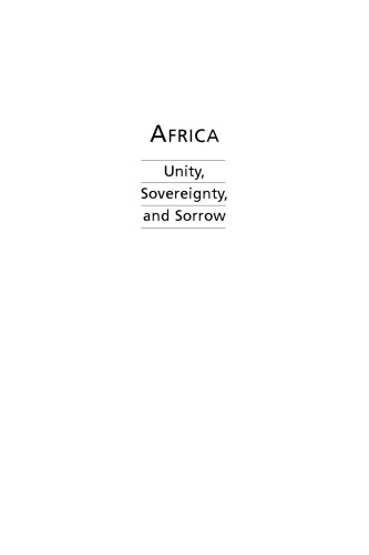 Africa: Unity, Sovereignty, Sorrow