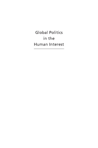Global Politics in the Human Interest