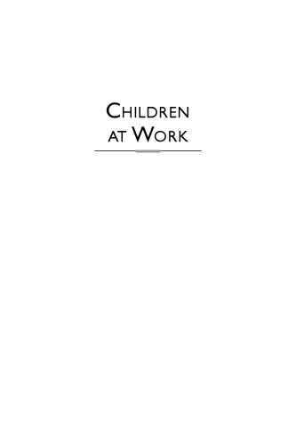Children at Work: Child Labor Practices in Africa