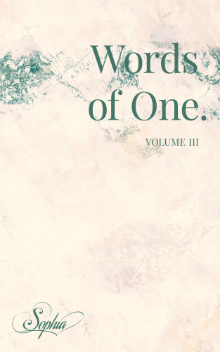 Words of One: Volume III (Words of One. Book 3)