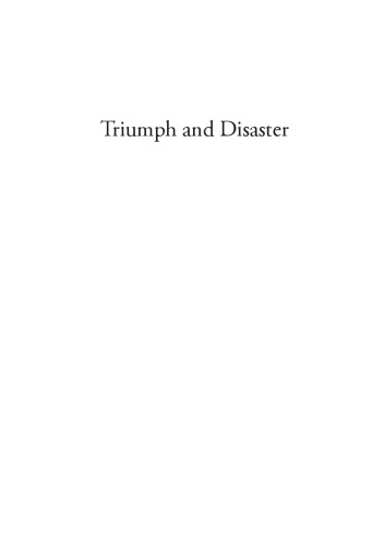 Triumph and disaster : the real story of John Bromwich