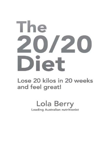 The 20/20 Diet