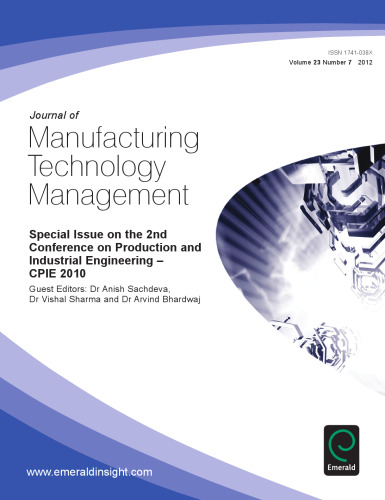 2nd conference on Production and Industrial Engineering - CPIE 2010