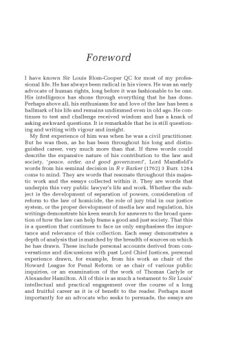 Power of Persuasion: Essays by a Very Public Lawyer