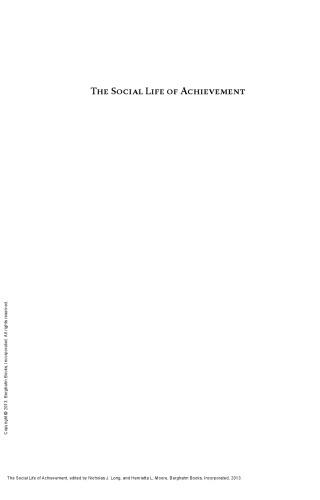 The Social Life of Achievement