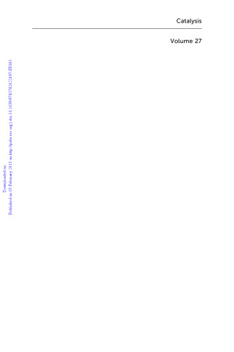 Catalysis: Volume 27