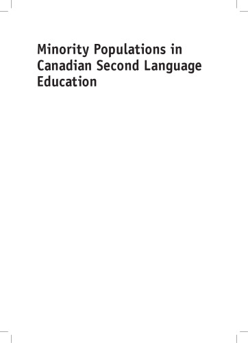 Minority Populations in Canadian Second Language Education