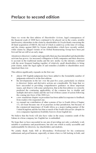 Shareholder Actions