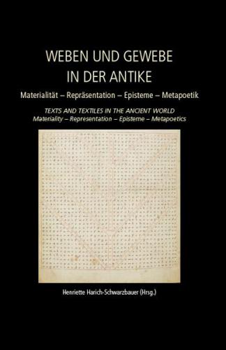 Weaving and Fabric in Antiquity