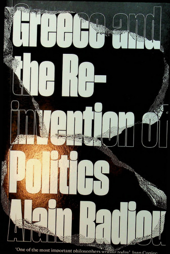 Greece and the Reinvention of Politics
