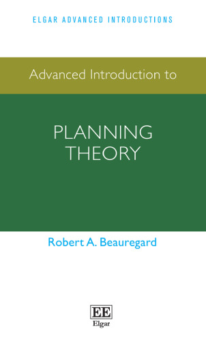 Advanced Introduction to Planning Theory