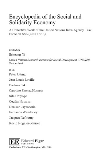 Encyclopedia of the Social and Solidarity Economy
