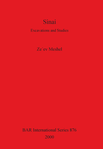Sinai: Excavations and Studies