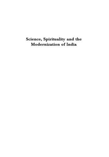 Science, Spirituality and the Modernization of India