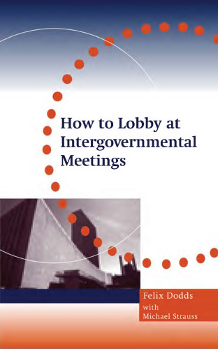How to lobby at intergovernmental meetings : mine's a caffè latte