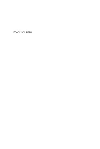 Polar Tourism: An Environmental Perspective