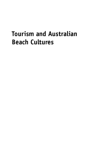 Tourism and Australian Beach Cultures: Revealing Bodies