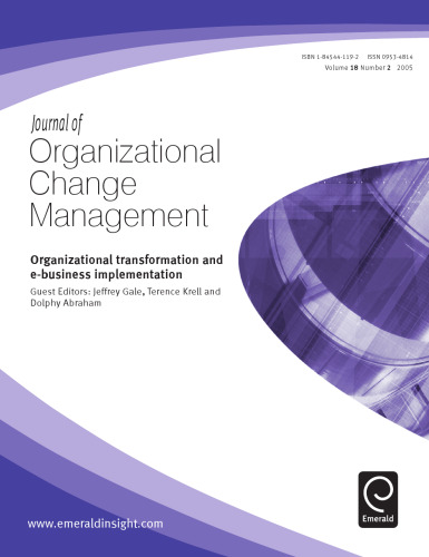 Organizational Transformation And E-business Implementation