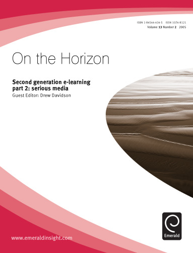 Second Generation E-learning Part 2 : Serious Media