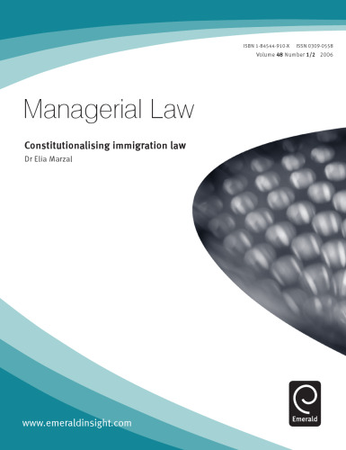 Constitutionalising immigration law