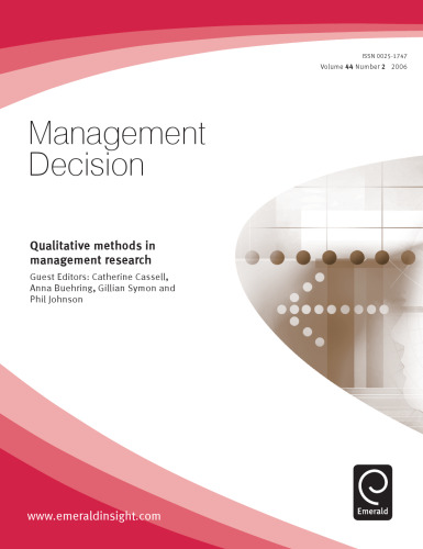 Qualitative methods in management research