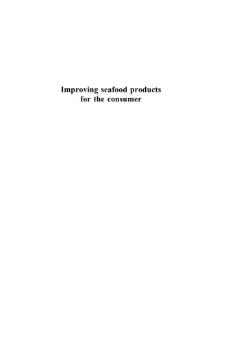 Improving Seafood Products for the Consumer
