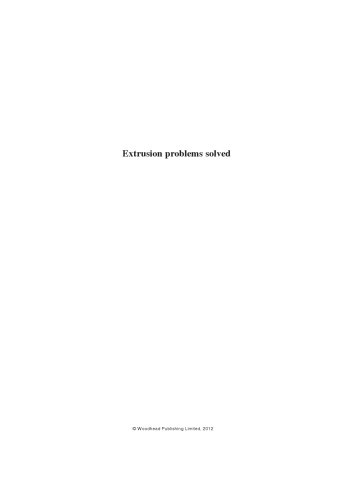 Extrusion problems solved: Food, pet food and feed
