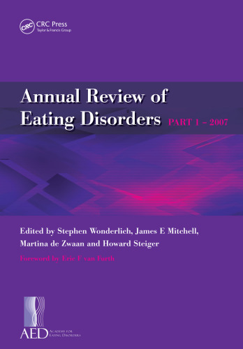 Annual Review Of Eating Disorders Part 1 2007