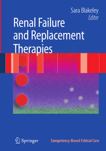 Renal Failure and Replacement Therapies