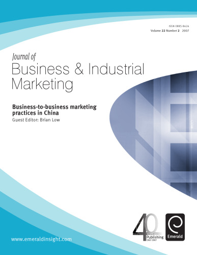 Business-to-business marketing practices in China
