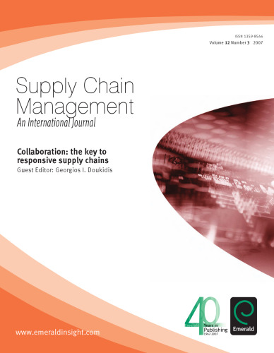 Collaboration : The Key to Responsive Supply Chains