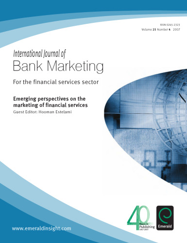 Emerging Perspectives on the Marketing of Financial Services