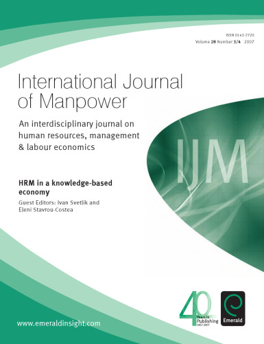 HRM in a Knowledge Based Economy