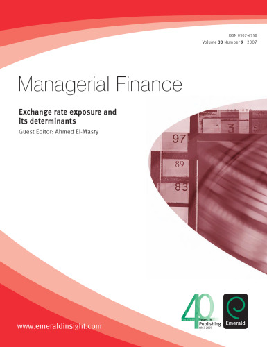Exchange Rate Exposure and its Determinants