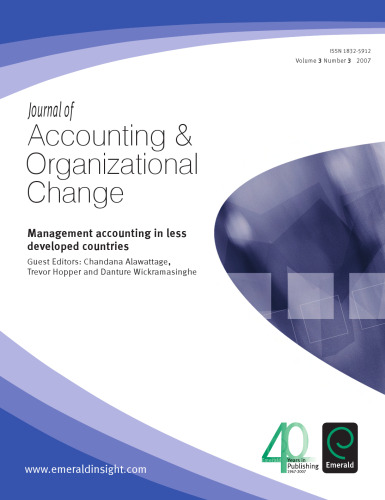 Management Accounting in Less Developed Countries