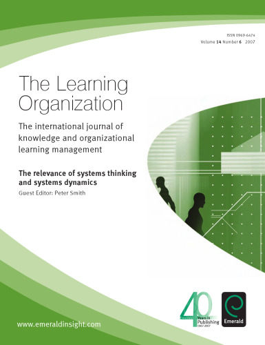 Systems Thinking and Systems Dynamics