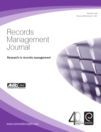 Research in Records Management