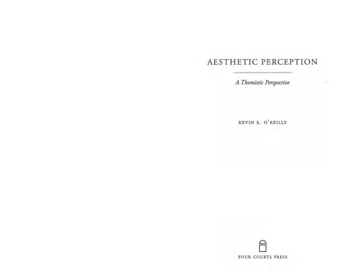 Aesthetic Perception