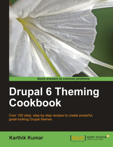 Drupal 6 Theming Cookbook