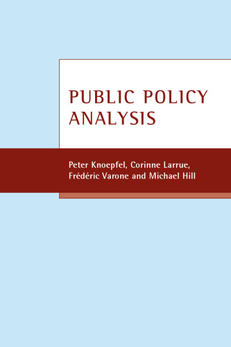 Public policy analysis