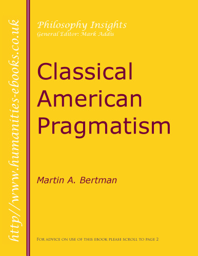 Classical American Pragmatism