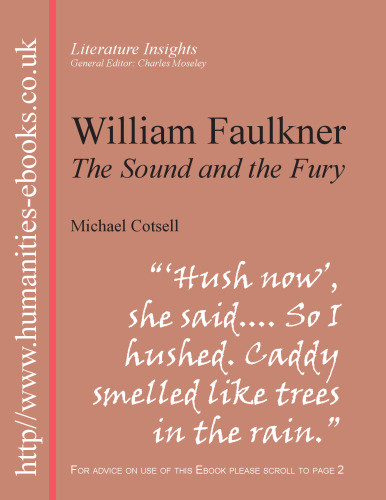 William Faulkner : The Sound and the Fury
