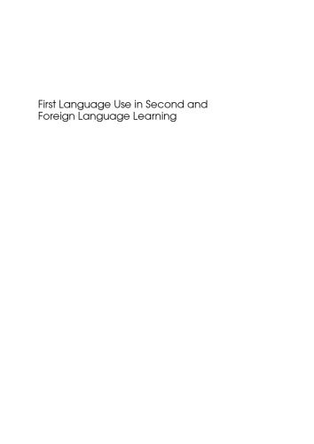 First Language Use in Second and Foreign Language Learning