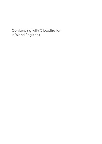 Contending with Globalization in World Englishes