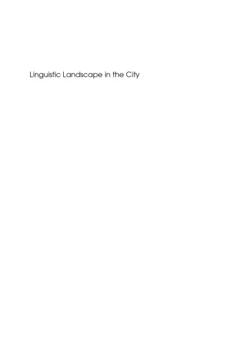 Linguistic Landscape in the City