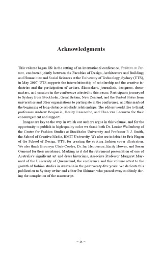 Fashion in Fiction: Text and Clothing in Literature, Film, and Television