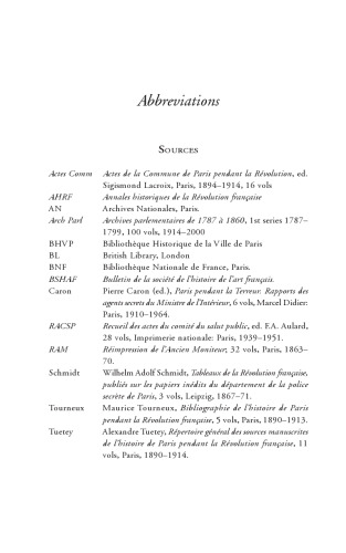 The Politics of Appearances: Representations Of Dress In Revolutionary France