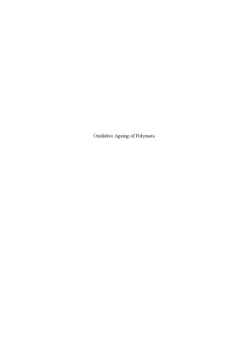 Oxidative Ageing of Polymers